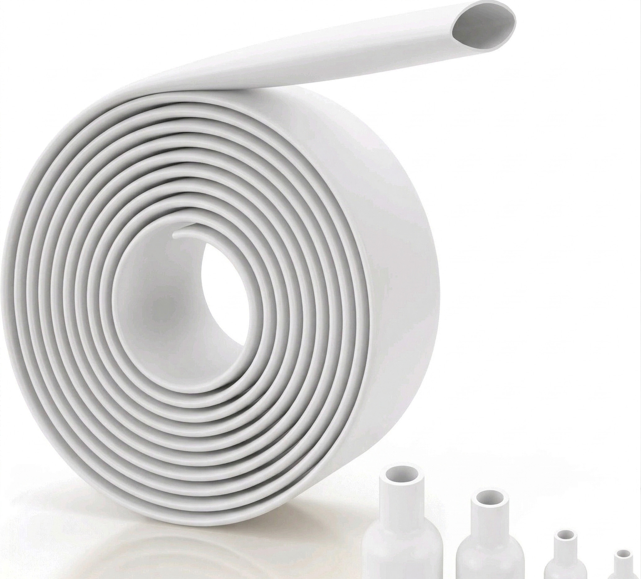 Schrumpfschlauch | 3:1 Mit Kleber | Ø 9,5 mm | 2,0 m | Weiß