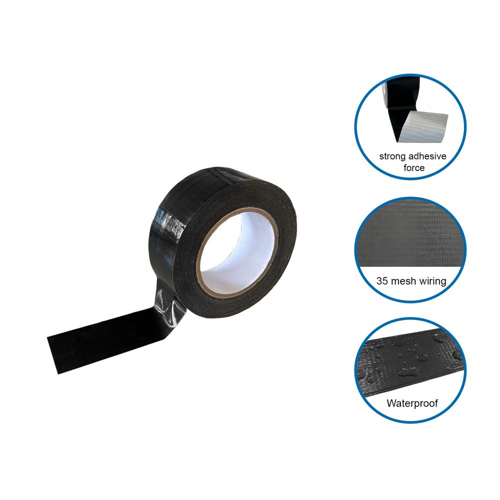 Panzertape Gewebeband | 50,0 mm | 50,0 m | Schwarz | 1 Rolle(n)