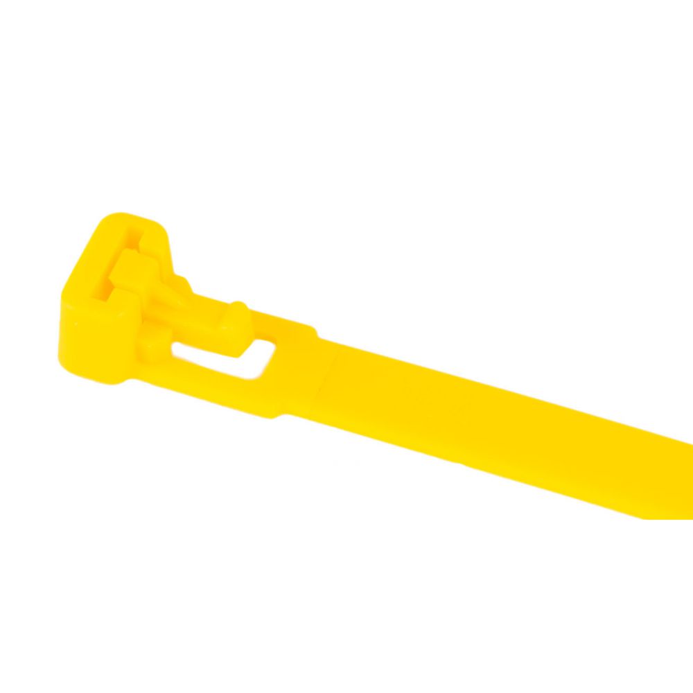 Kabelbinder wiederloesbar | 540 x 7,6 mm | Gelb | 1000 Stück