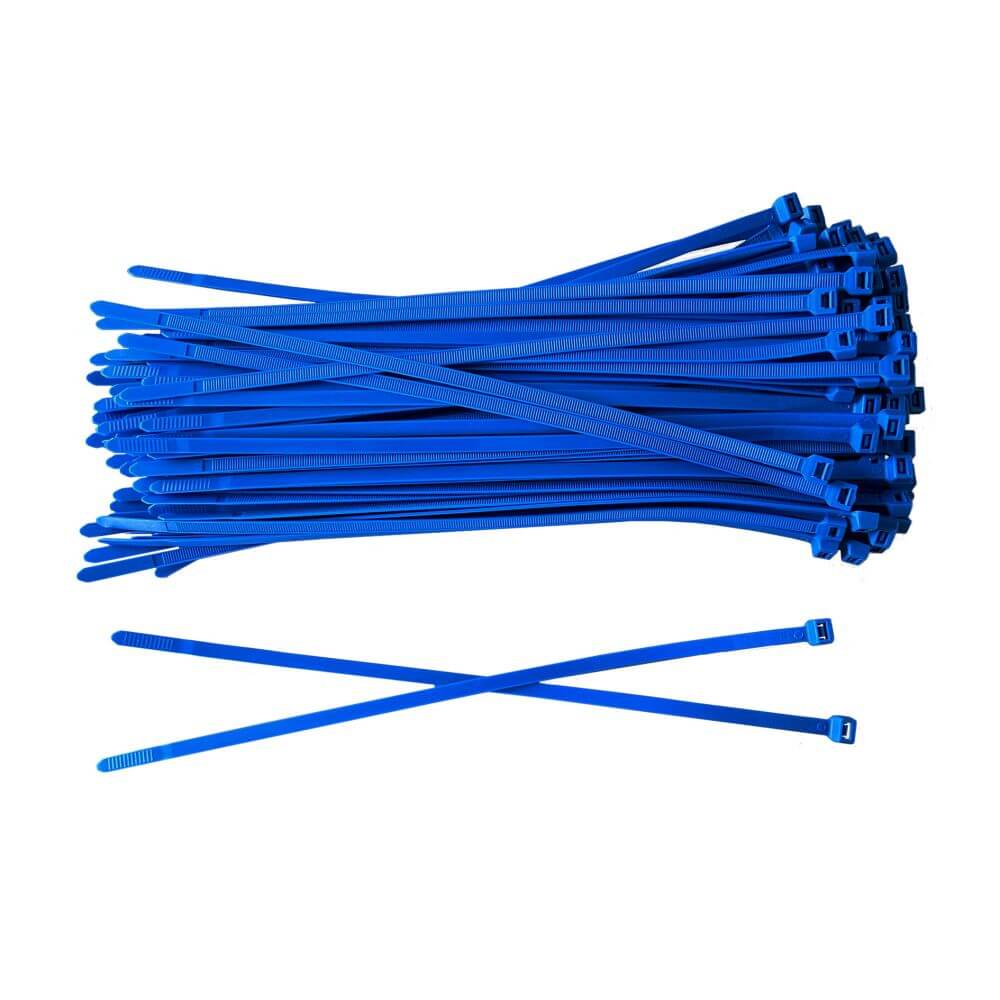 Kabelbinder PA6.6 | 368 x 4,8 mm | Blau | 1000 Stück