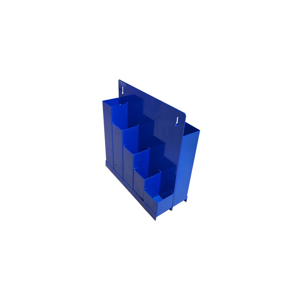 Ordnungsbox Blau Doppelt